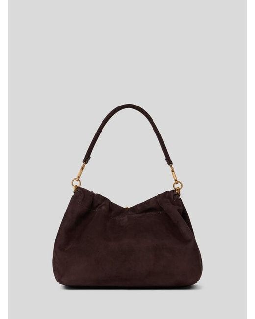Etro Brown Medium Vela Blossom Bag