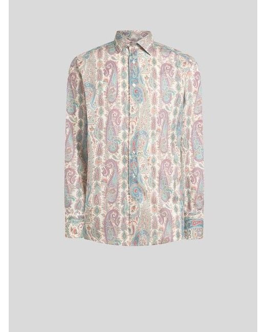 Etro White Shirt for men