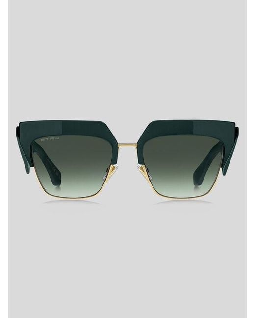 Etro Green Club Sunglasses
