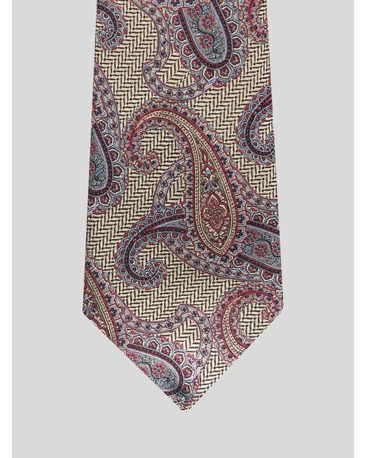 Cravatta di Etro in White da Uomo