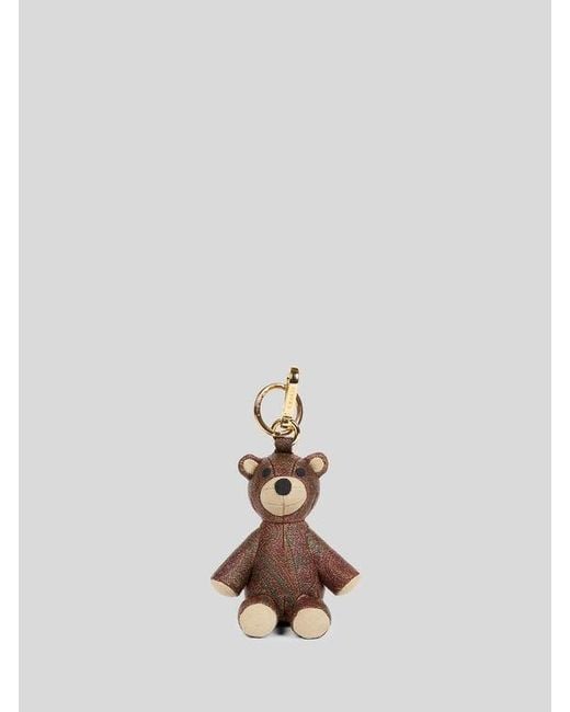 Etro White Arnica Bear Charm