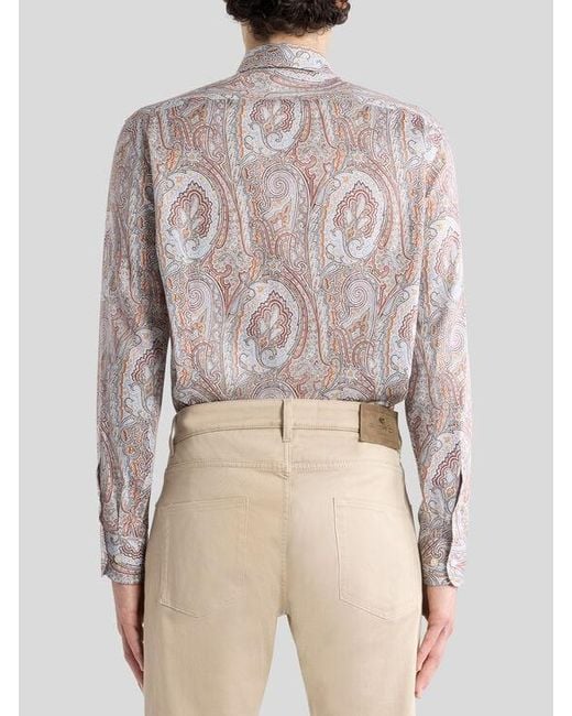 Etro Gray Shirt for men