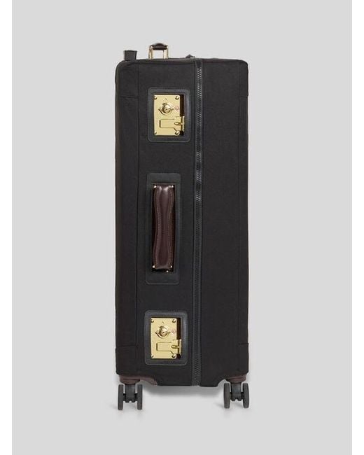 Etro Black X Globe-Trotter Large Carry-On Cover for men