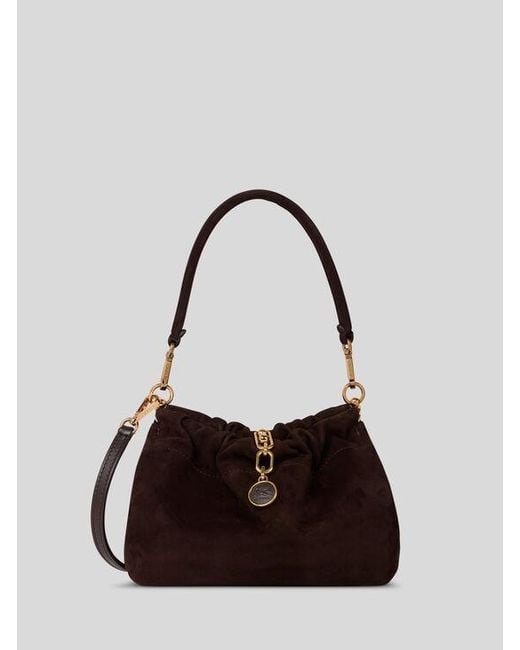 Etro White Small Vela Blossom Bag