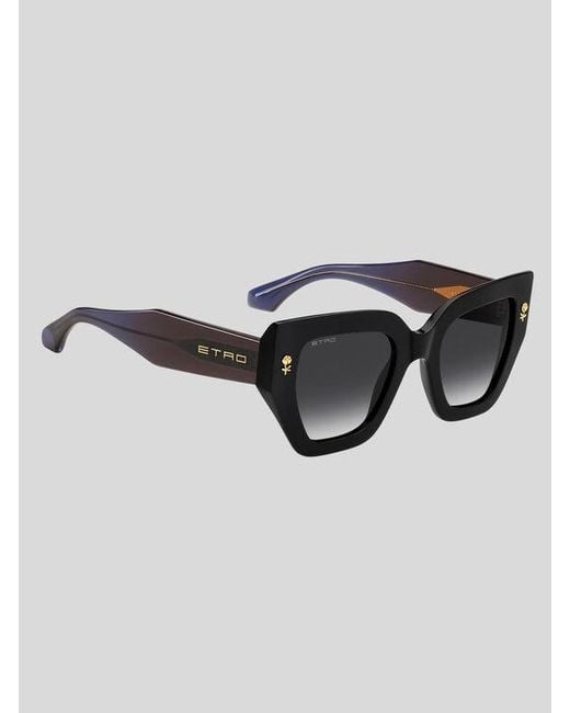 Etro Black Mania Sunglasses