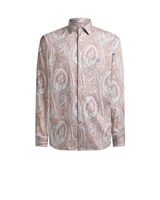 Etro Gray Shirt for men