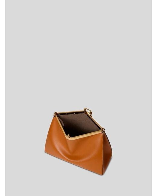 Etro Brown Medium Vela Bag