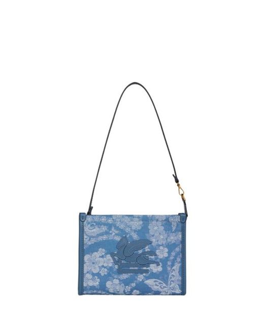 Pouch di Etro in Blue