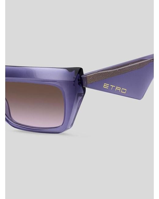 Occhiali Da Sole Tailoring, Donna di Etro in Purple