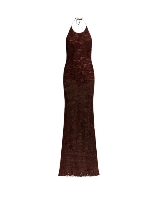 Etro Brown Long Dress