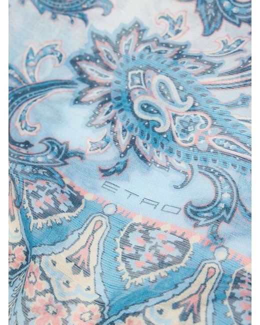 Sciarpa di Etro in Blue da Uomo