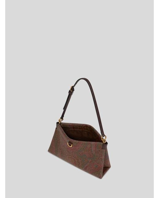 Etro Brown Mini-Clutch Talk