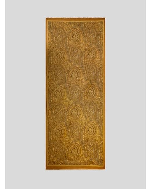 Sciarpa di Etro in Yellow