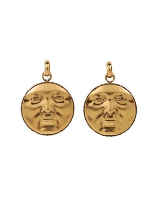 Etro Metallic Sun Earrings