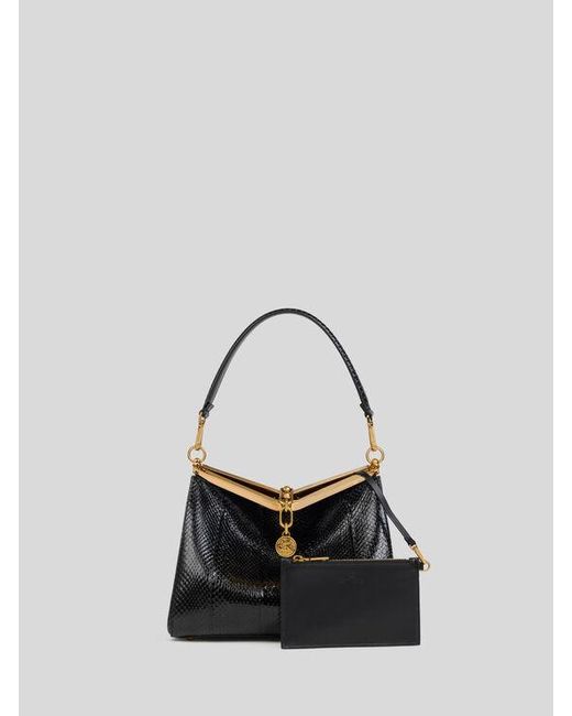 Borsa Vela Piccola di Etro in Black