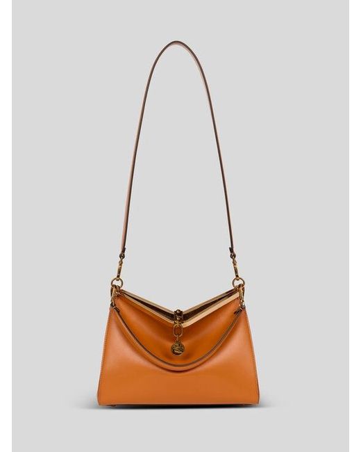 Etro Brown Medium Vela Bag