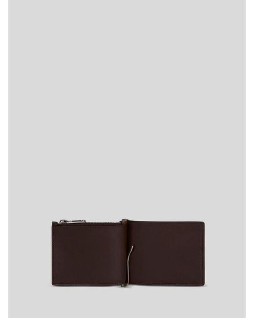 Etro Brown Arnica Bifold Card Holder for men