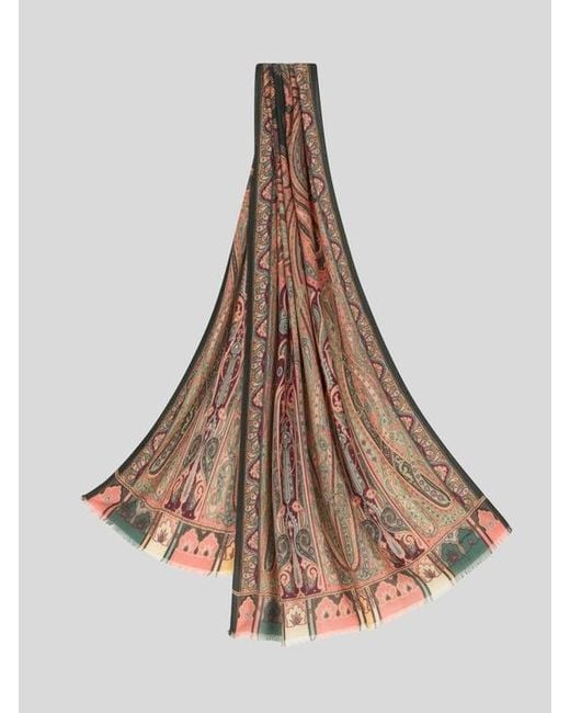 Etro Brown Hocket Small Leather Hobo Bag