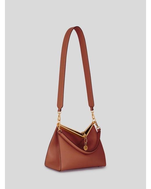 Etro Red Medium Vela Bag