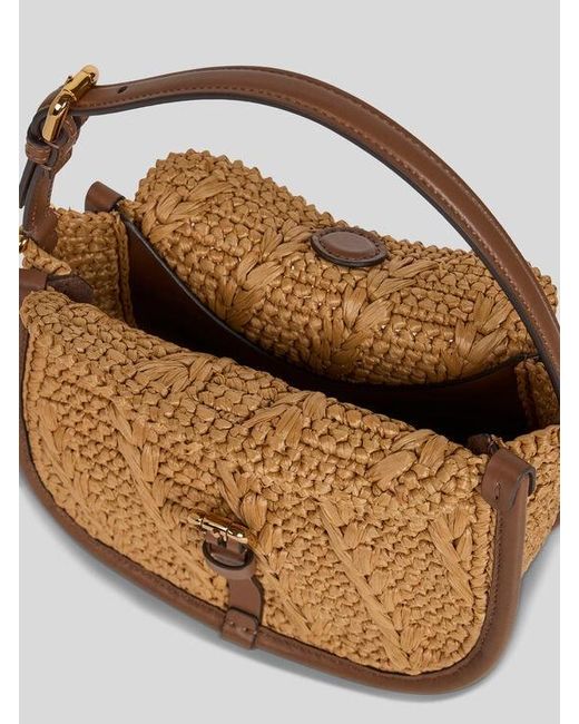 Etro Brown Small Pony Bag