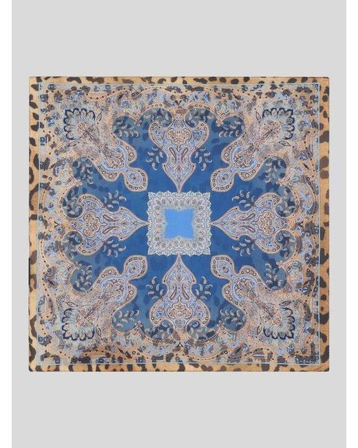 Pochette di Etro in Blue da Uomo