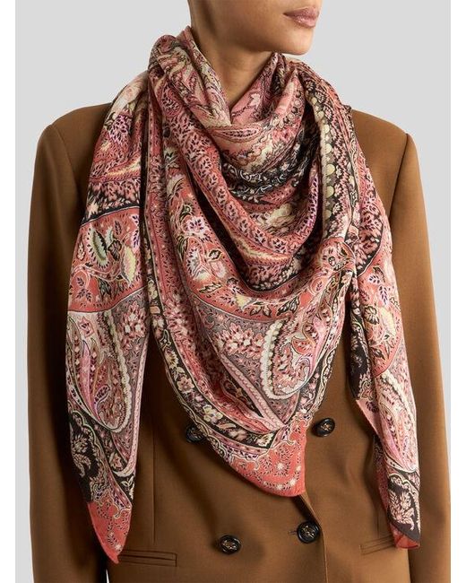 Scialle di Etro in Pink