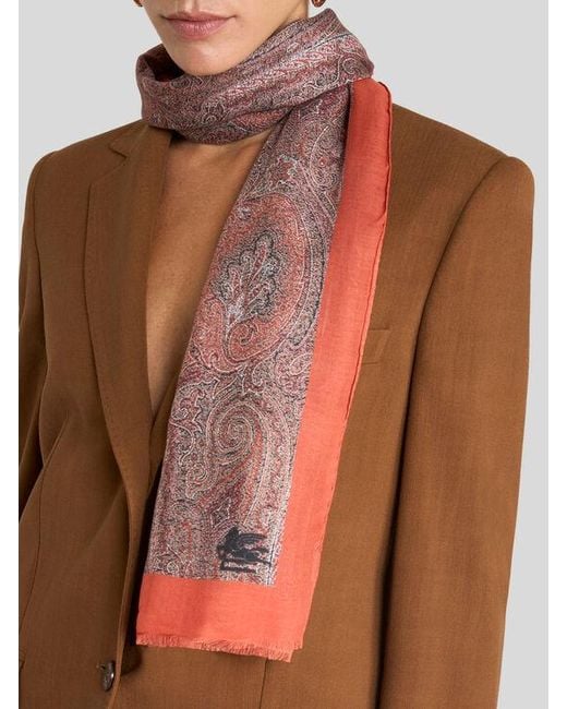 Sciarpa di Etro in Pink