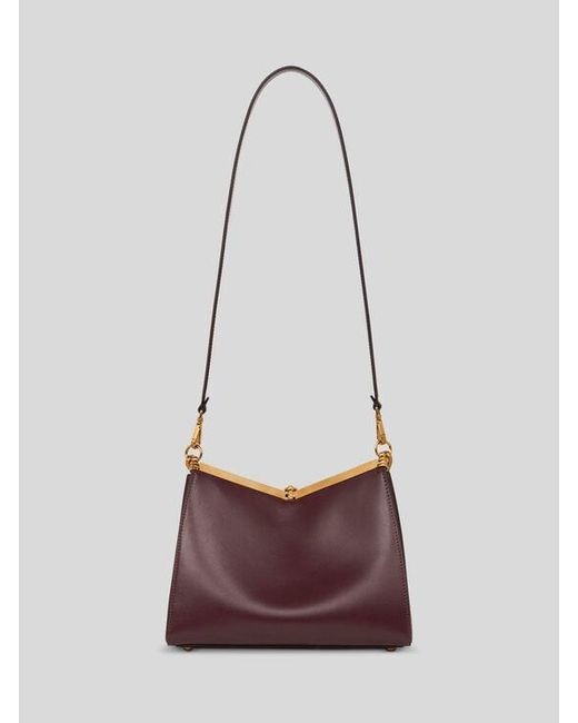 Etro Purple Medium Vela Bag
