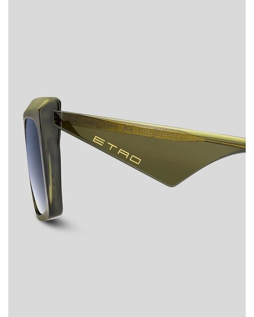 Etro Blue Tailoring Sunglasses