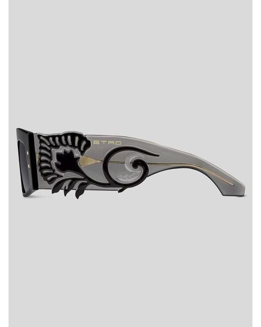 Etro Black Blossom Sunglasses