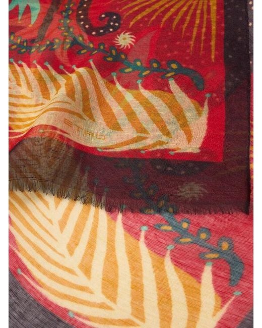 Sciarpa di Etro in Red