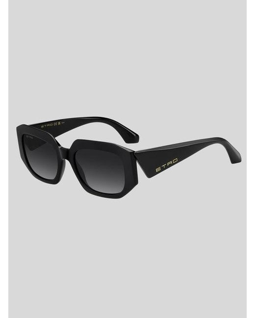 Etro Black Tailoring Sunglasses