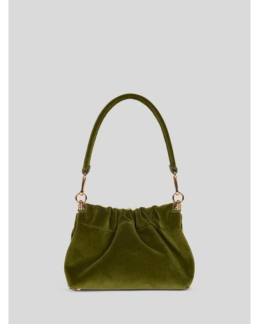 Etro Green Small Vela Blossom Bag
