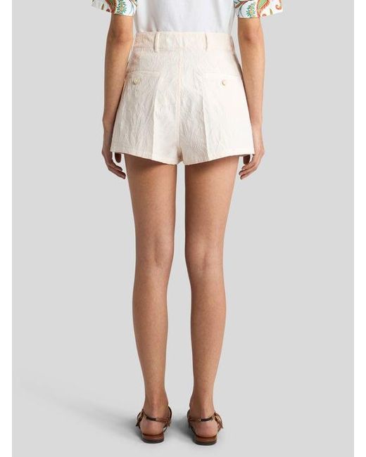 Etro White Shorts