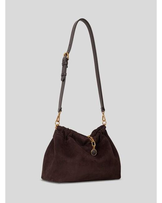 Etro Brown Medium Vela Blossom Bag