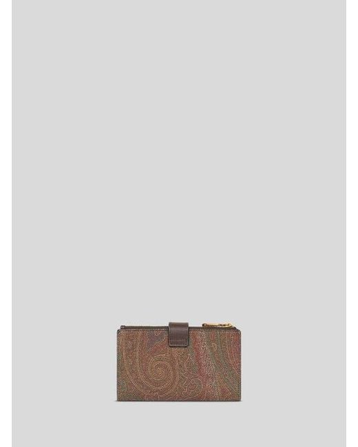 Etro Brown Arnica Wallet