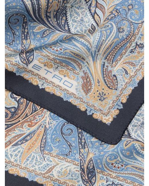 Pochette di Etro in Metallic da Uomo