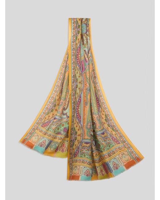 Sciarpa di Etro in Natural da Uomo