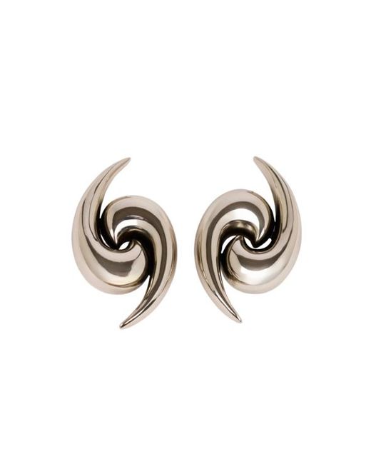 Etro Metallic Drop Earrings With Paisley