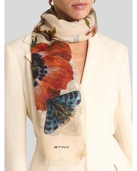 Sciarpa di Etro in Metallic