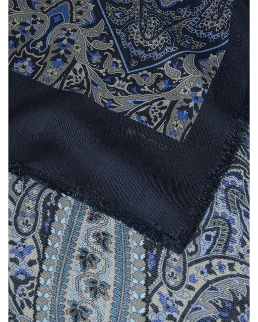 Sciarpa di Etro in Blue da Uomo