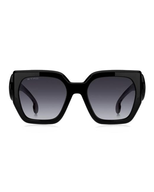 Etro Black Paisley Sunglasses