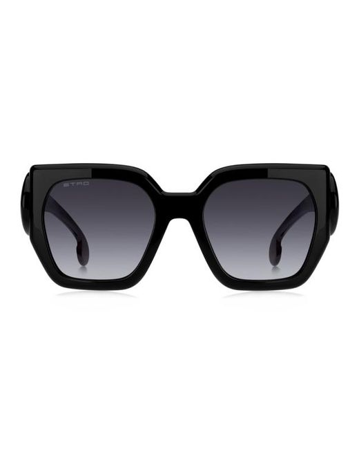 Etro Black Paisley Sunglasses