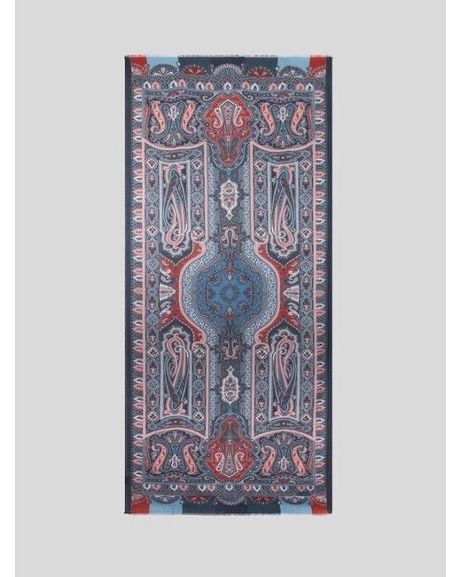 Sciarpa di Etro in Blue da Uomo