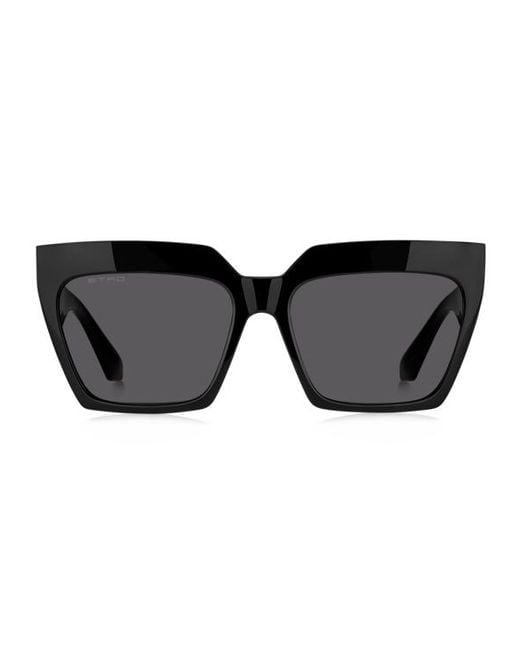 Etro Black Tailoring Sunglasses