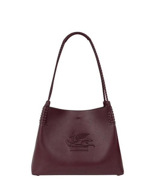 Borsa Shopping Libra Piccola, Donna di Etro in Purple