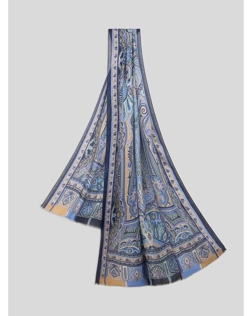 Sciarpa di Etro in Blue da Uomo