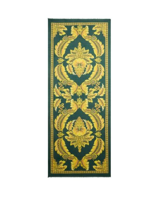 Sciarpa Con Motivo Fiori E Api, Donna di Etro in Green