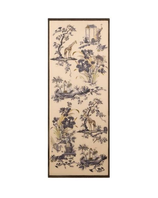 Etro Natural Wool And Cashmere Scarf With Floral Motif