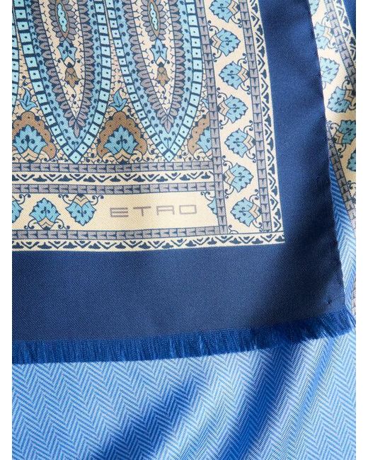 Sciarpa di Etro in Blue da Uomo